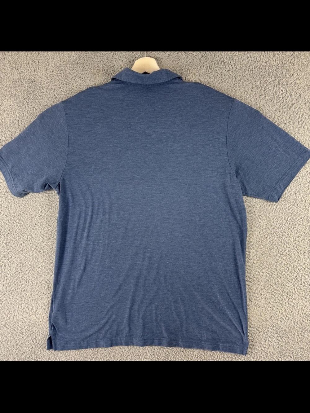Adidas Pinehurst Men’s Blue Golf Polo Shirt - Picture 5 of 6